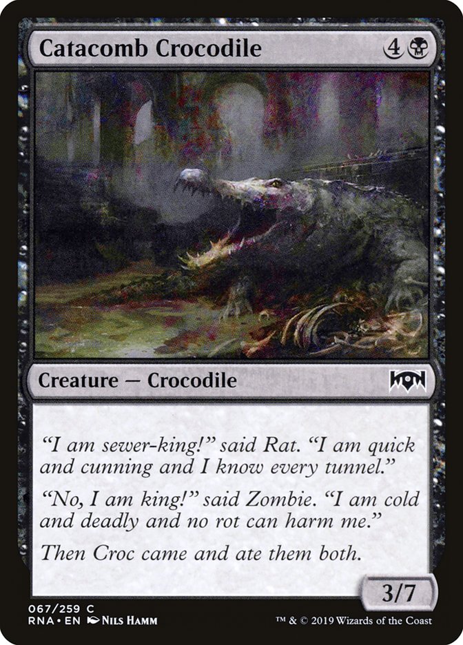 Catacomb Crocodile [Ravnica Allegiance] | Gear Gaming Bentonville