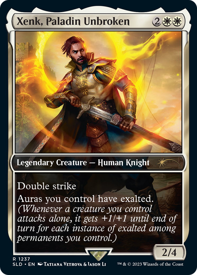 Xenk, Paladin Unbroken [Secret Lair Drop Series] | Gear Gaming Bentonville