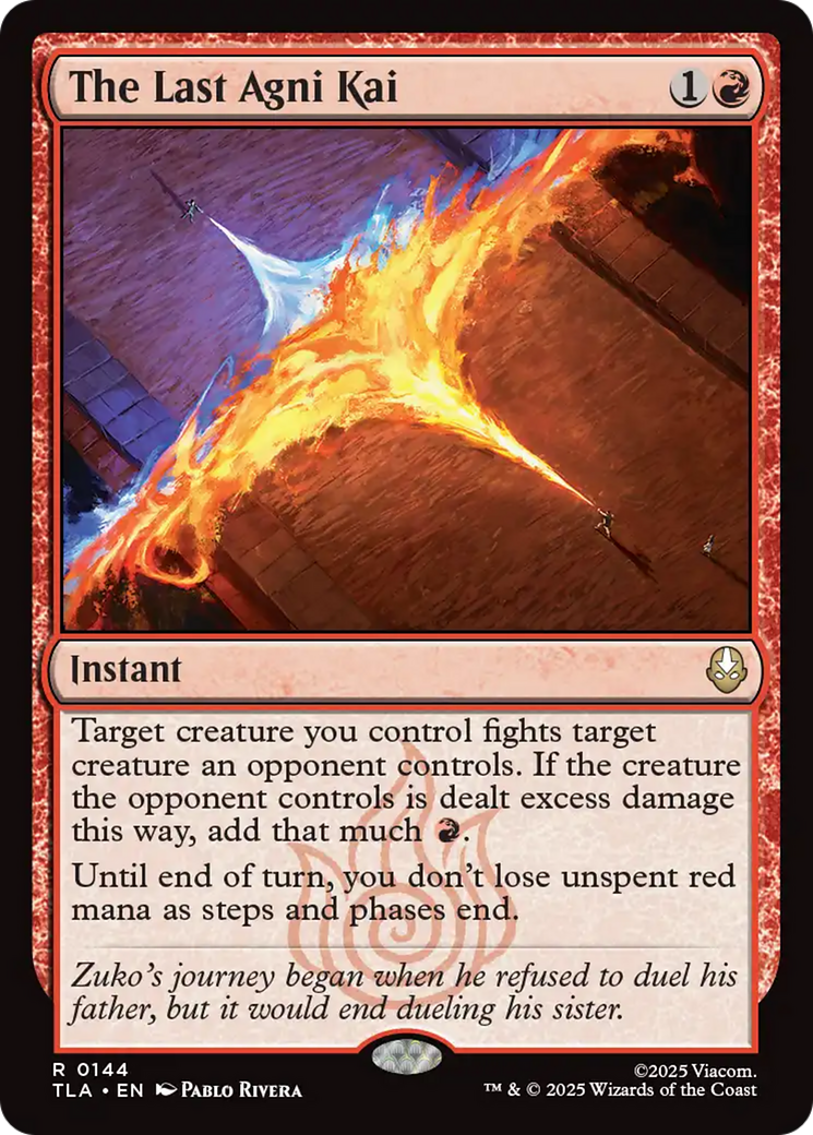 The Last Agni Kai [Avatar: The Last Airbender] | Gear Gaming Bentonville