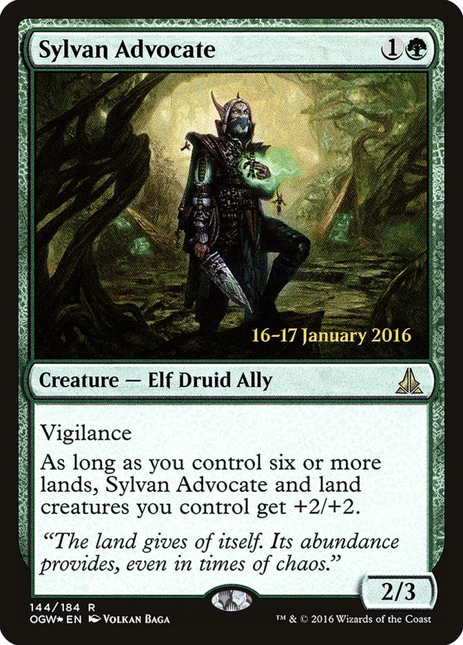 Sylvan Advocate [Oath of the Gatewatch Prerelease Promos] | Gear Gaming Bentonville