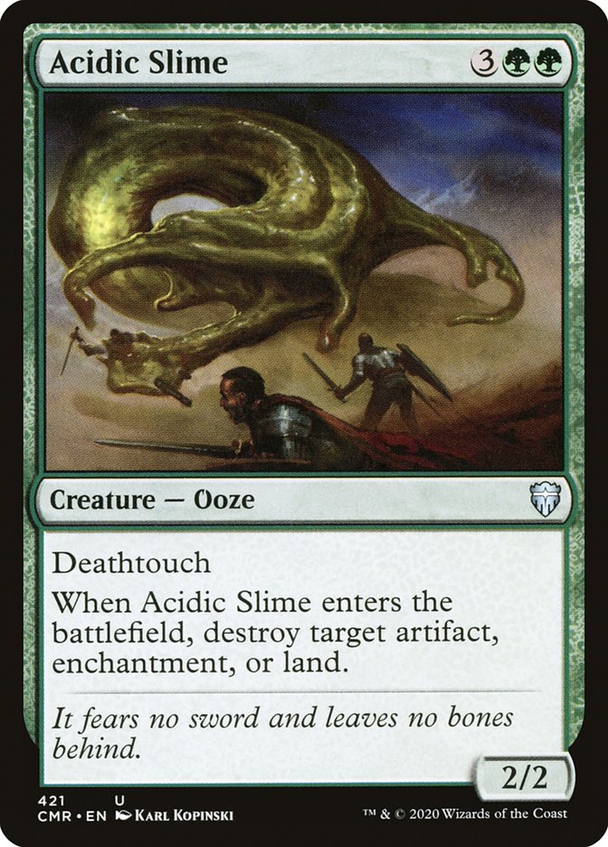 Acidic Slime [Commander Legends] | Gear Gaming Bentonville