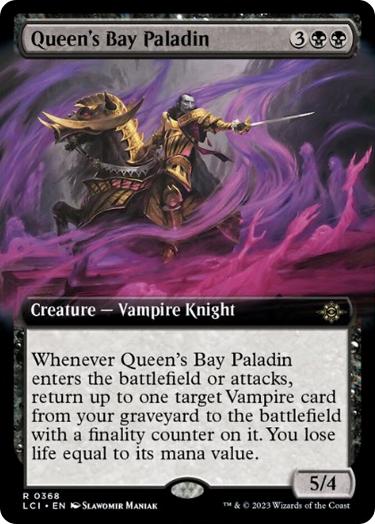 Queen's Bay Paladin (Extended Art) [The Lost Caverns of Ixalan] | Gear Gaming Bentonville