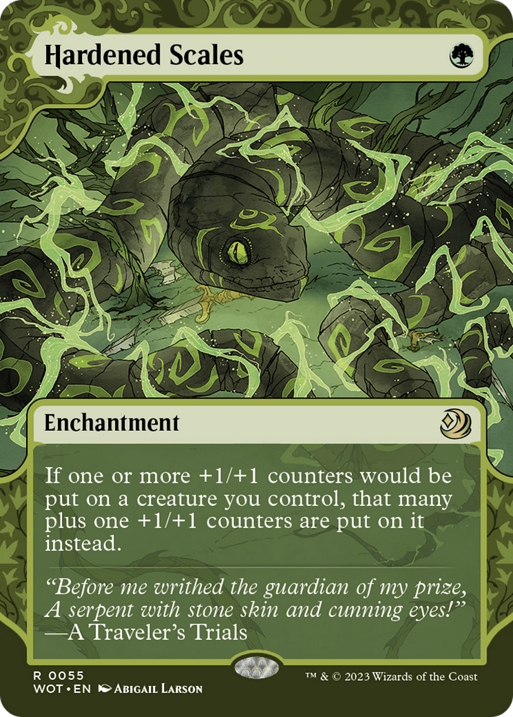 Hardened Scales [Wilds of Eldraine: Enchanting Tales] | Gear Gaming Bentonville