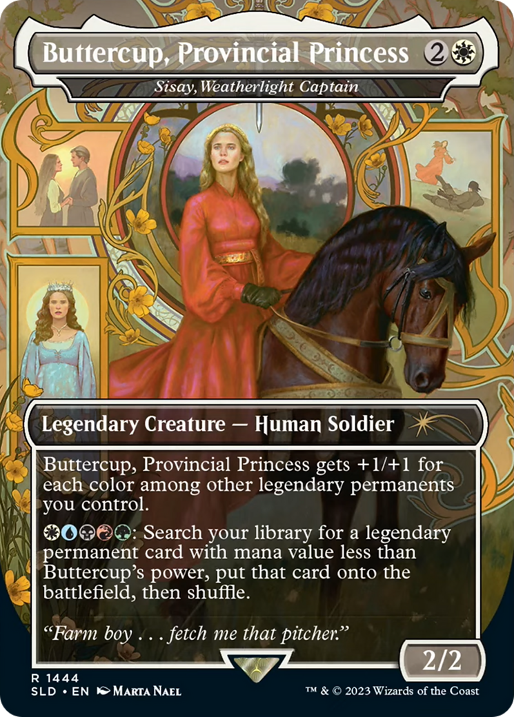 Buttercup, Provincial Princess - Sisay, Weatherlight Captain [Secret Lair Drop Series] | Gear Gaming Bentonville