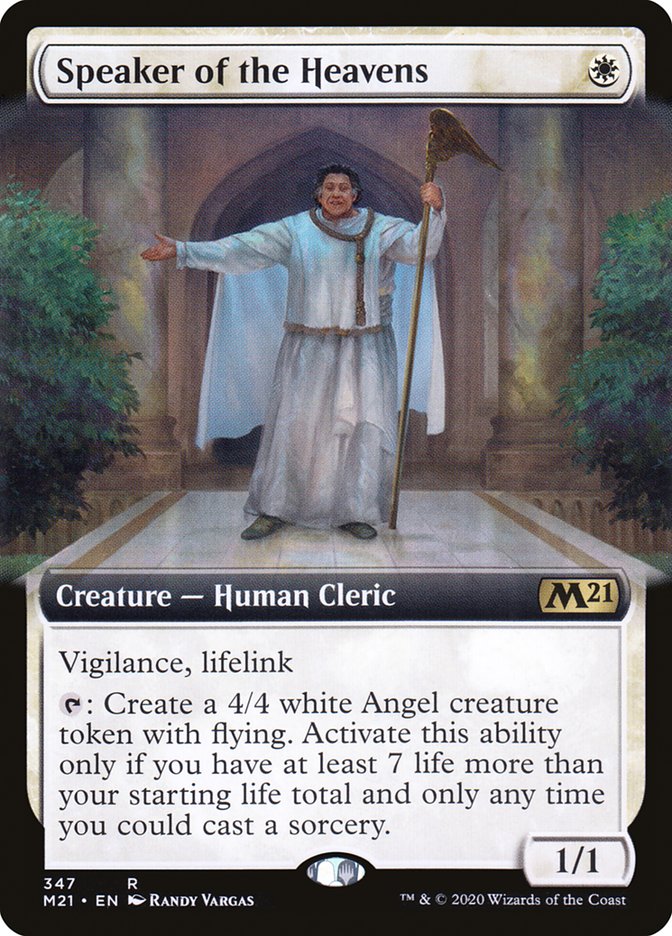 Speaker of the Heavens (Extended Art) [Core Set 2021] | Gear Gaming Bentonville