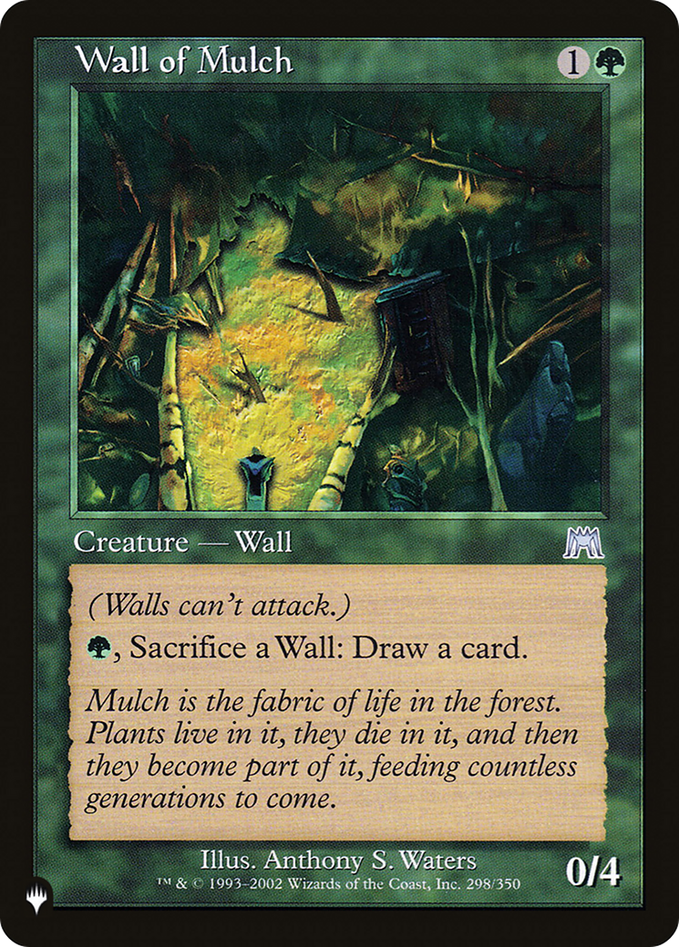 Wall of Mulch [The List Reprints] | Gear Gaming Bentonville