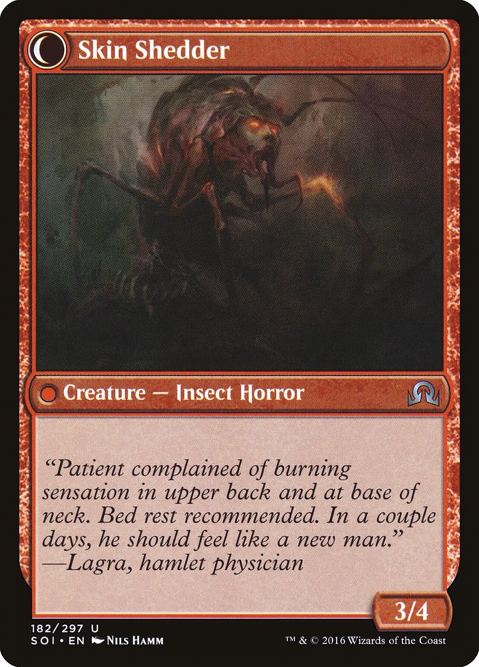 Skin Invasion // Skin Shedder [Shadows over Innistrad] | Gear Gaming Bentonville