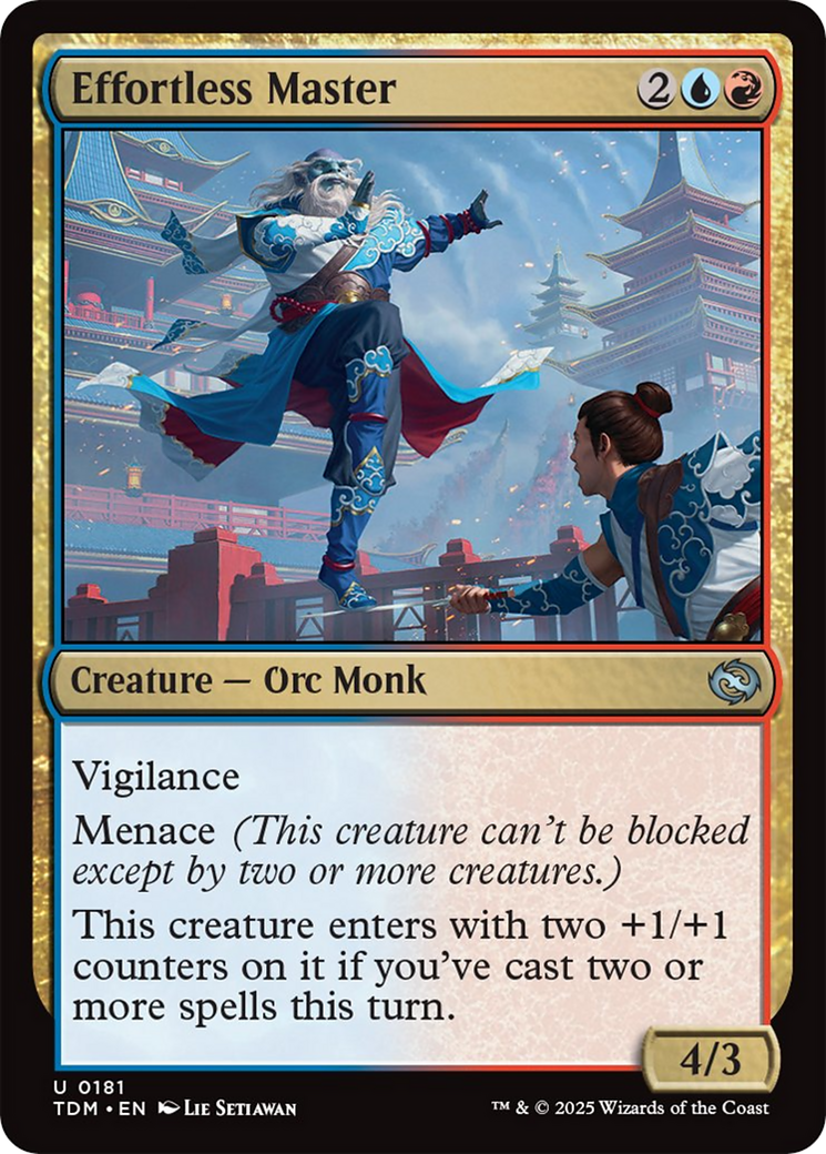 Effortless Master [Tarkir: Dragonstorm] | Gear Gaming Bentonville