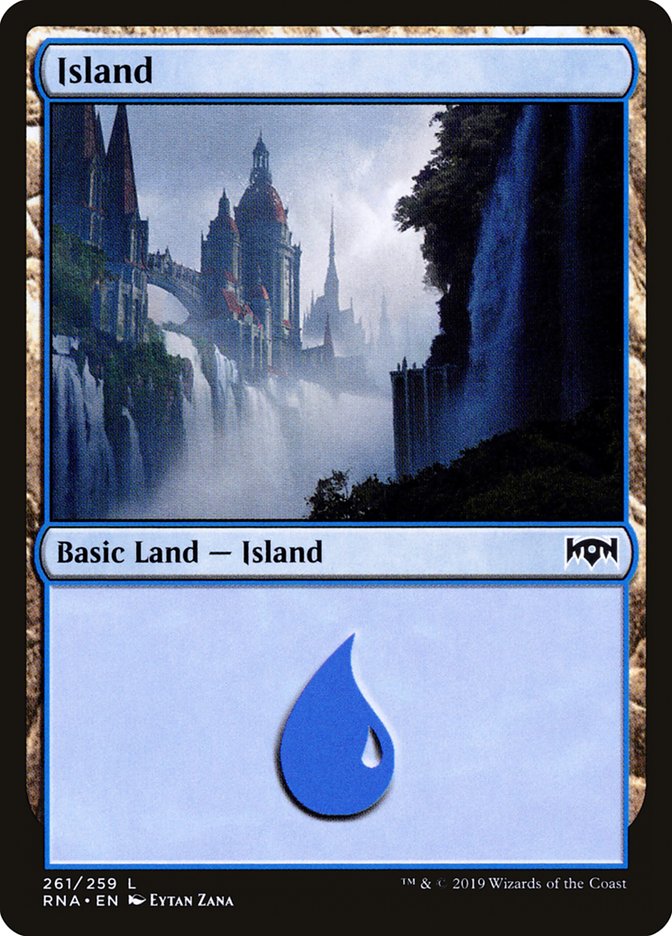 Island (261) [Ravnica Allegiance] | Gear Gaming Bentonville