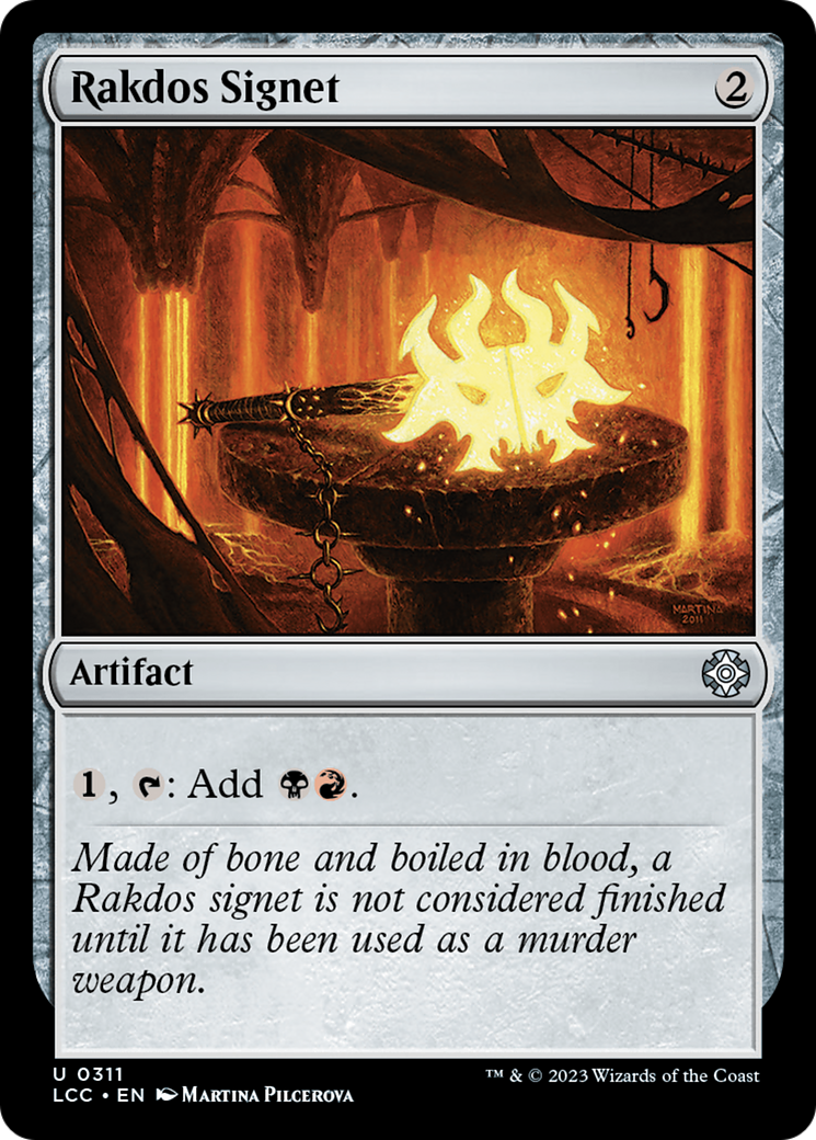 Rakdos Signet [The Lost Caverns of Ixalan Commander] | Gear Gaming Bentonville