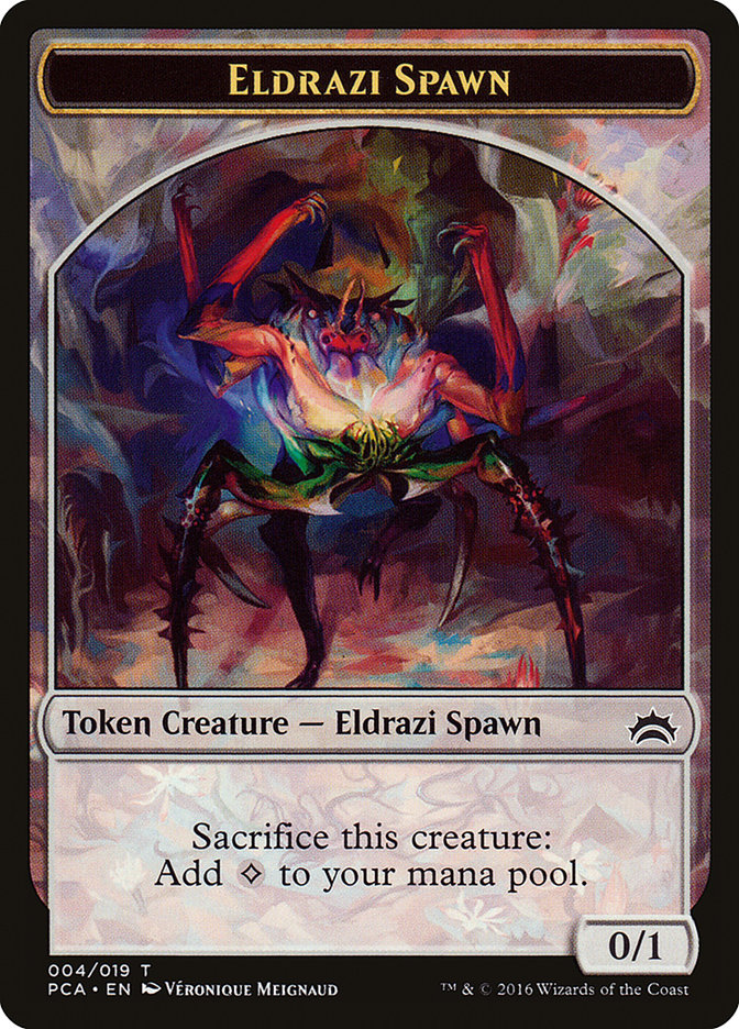 Eldrazi Spawn Token (004/019) [Planechase Anthology Tokens] | Gear Gaming Bentonville