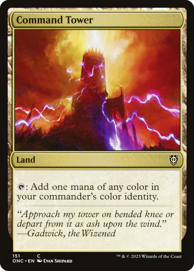 Command Tower [Phyrexia: All Will Be One Commander] | Gear Gaming Bentonville