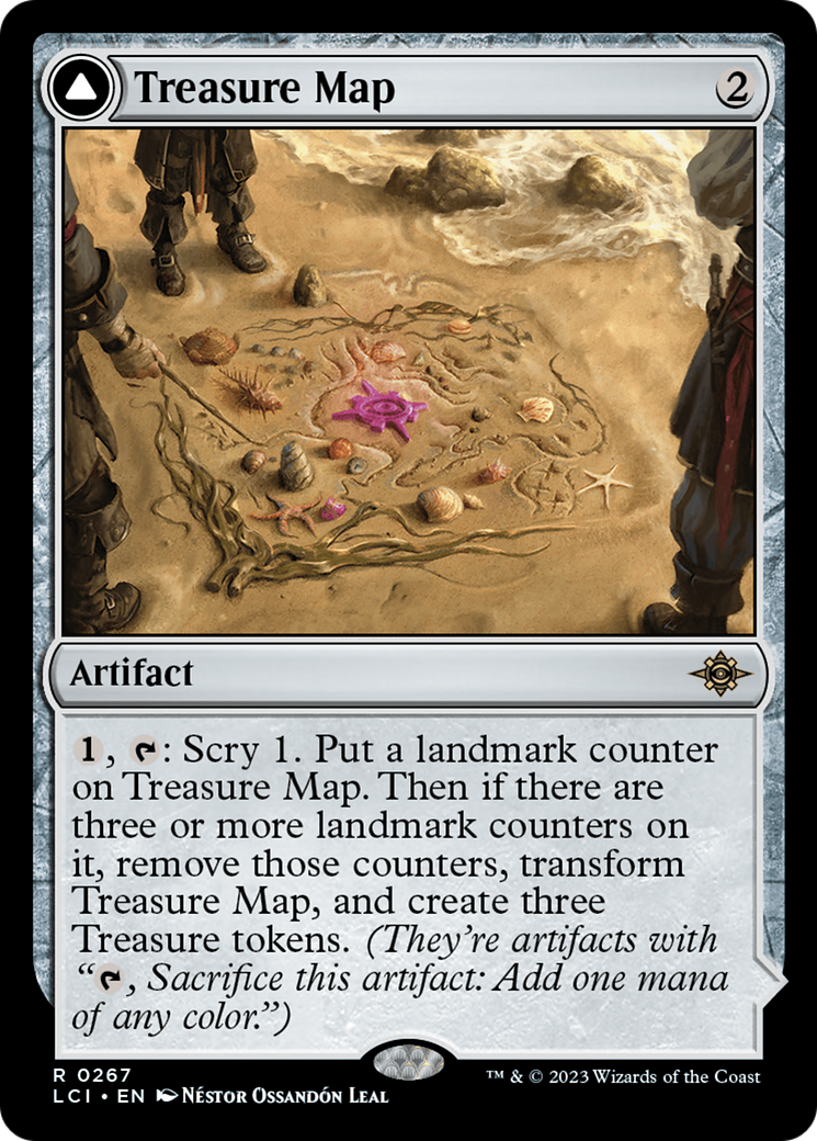 Treasure Map // Treasure Cove [The Lost Caverns of Ixalan] | Gear Gaming Bentonville