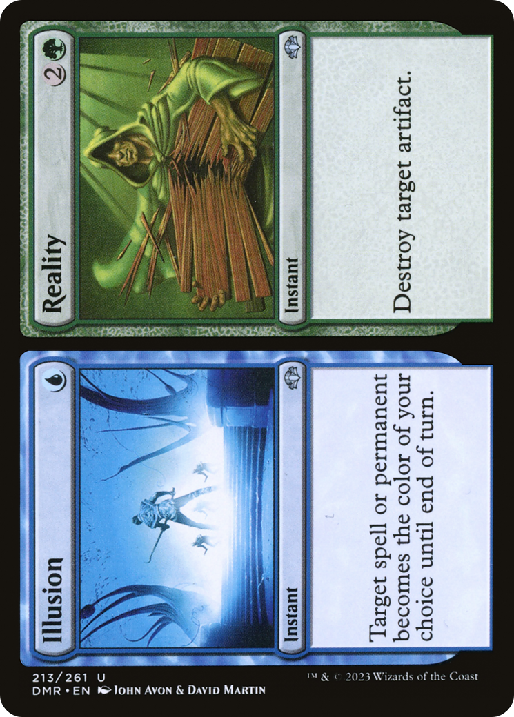 Illusion // Reality [Dominaria Remastered] | Gear Gaming Bentonville