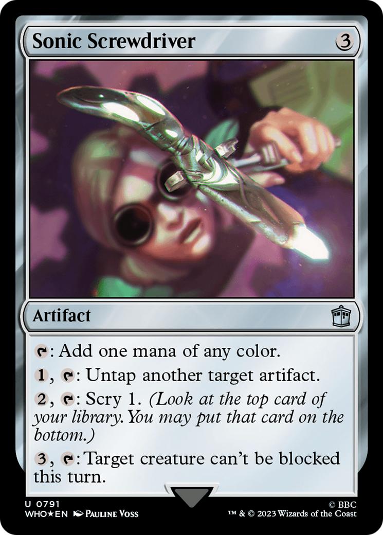 Sonic Screwdriver (0791) (Surge Foil) [Doctor Who] | Gear Gaming Bentonville