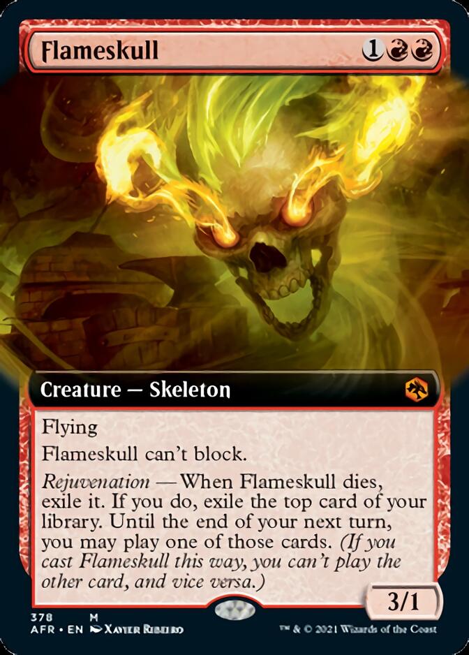 Flameskull (Extended Art) [Dungeons & Dragons: Adventures in the Forgotten Realms] | Gear Gaming Bentonville