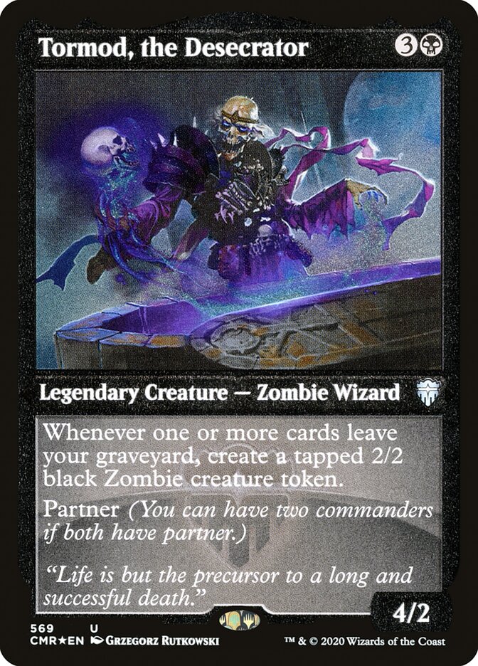 Tormod, the Desecrator (Etched) [Commander Legends] | Gear Gaming Bentonville