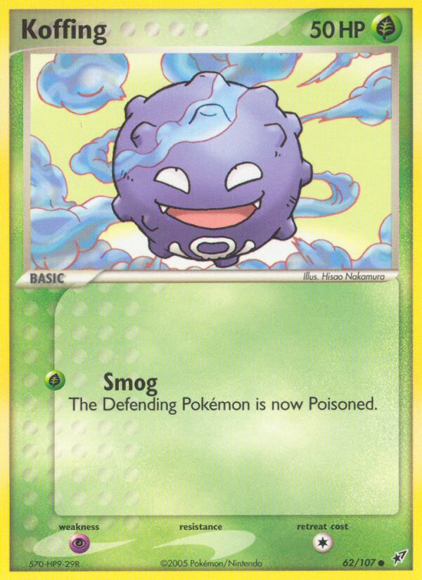 Koffing (62/107) [EX: Deoxys] | Gear Gaming Bentonville