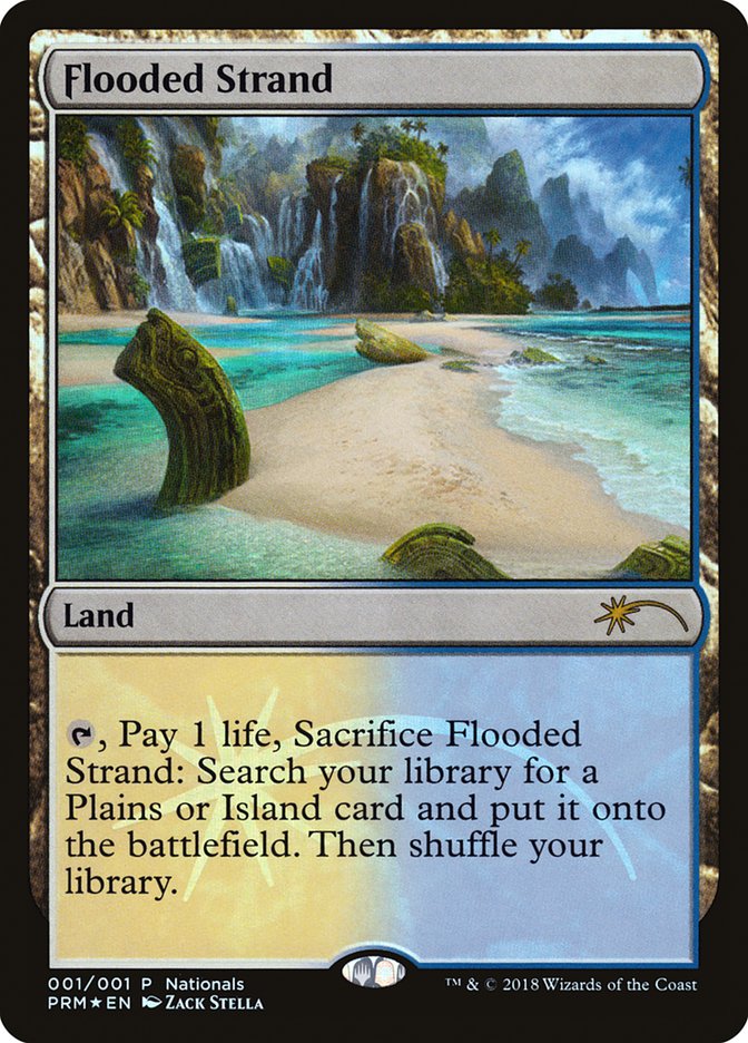Flooded Strand (Nationals) [Nationals Promos] | Gear Gaming Bentonville