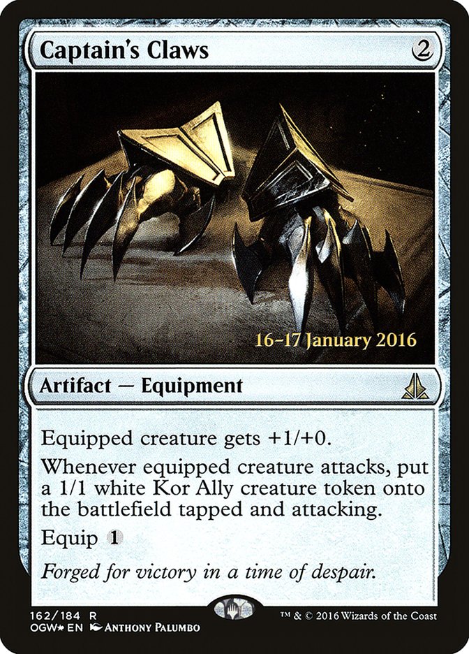 Captain's Claws [Oath of the Gatewatch Prerelease Promos] | Gear Gaming Bentonville