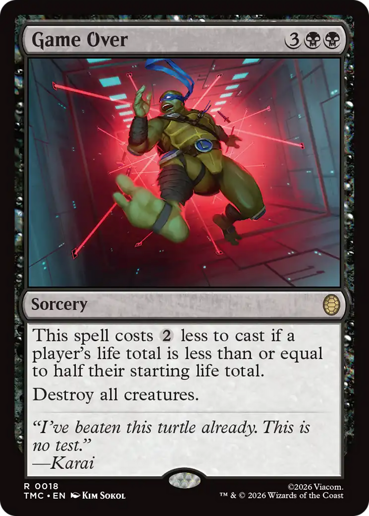 Game Over [Teenage Mutant Ninja Turtles Commander] | Gear Gaming Bentonville