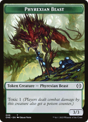 Phyrexian Beast Token [Phyrexia: All Will Be One Tokens] | Gear Gaming Bentonville