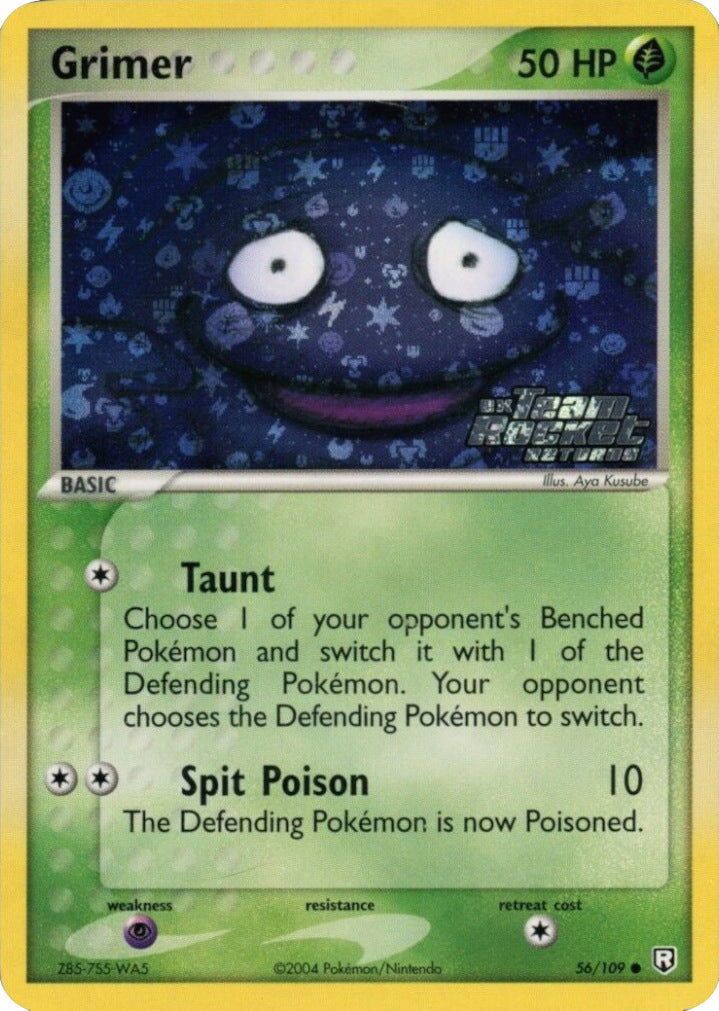 Grimer (56/109) (Stamped) [EX: Team Rocket Returns] | Gear Gaming Bentonville