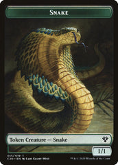 Beast (010) // Snake Double-Sided Token [Commander 2020 Tokens] | Gear Gaming Bentonville
