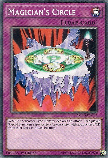 Magician's Circle [YGLD-ENC37] Common | Gear Gaming Bentonville