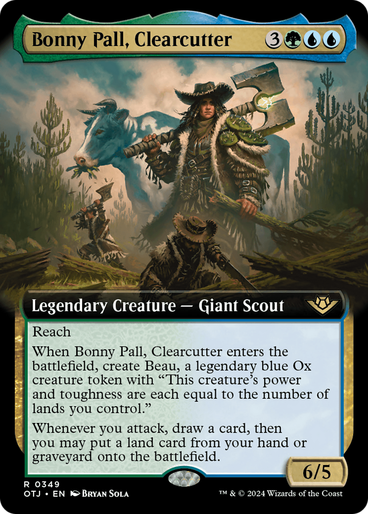 Bonny Pall, Clearcutter (Extended Art) [Outlaws of Thunder Junction] | Gear Gaming Bentonville