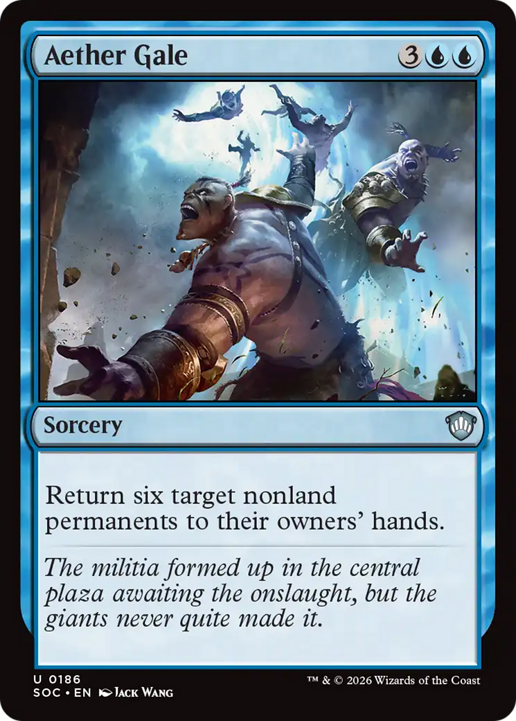 Aether Gale [Secrets of Strixhaven Commander] | Gear Gaming Bentonville
