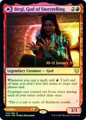 Birgi, God of Storytelling // Harnfel, Horn of Bounty [Kaldheim Prerelease Promos] | Gear Gaming Bentonville