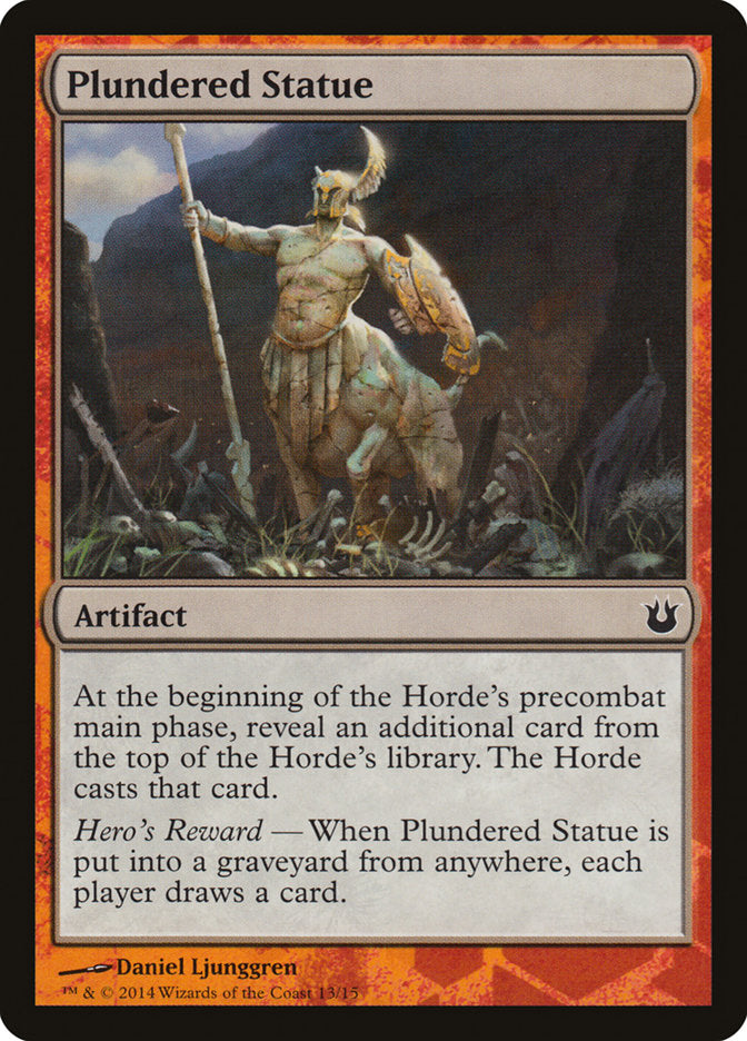 Plundered Statue [Born of the Gods Battle the Horde] | Gear Gaming Bentonville