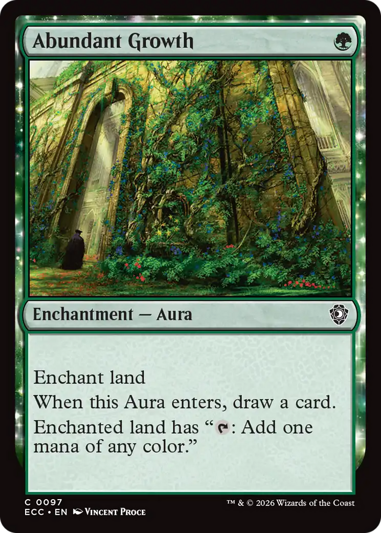 Abundant Growth [Lorwyn Eclipsed Commander] | Gear Gaming Bentonville