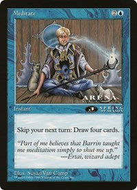 Meditate (Oversized) [Oversize Cards] | Gear Gaming Bentonville