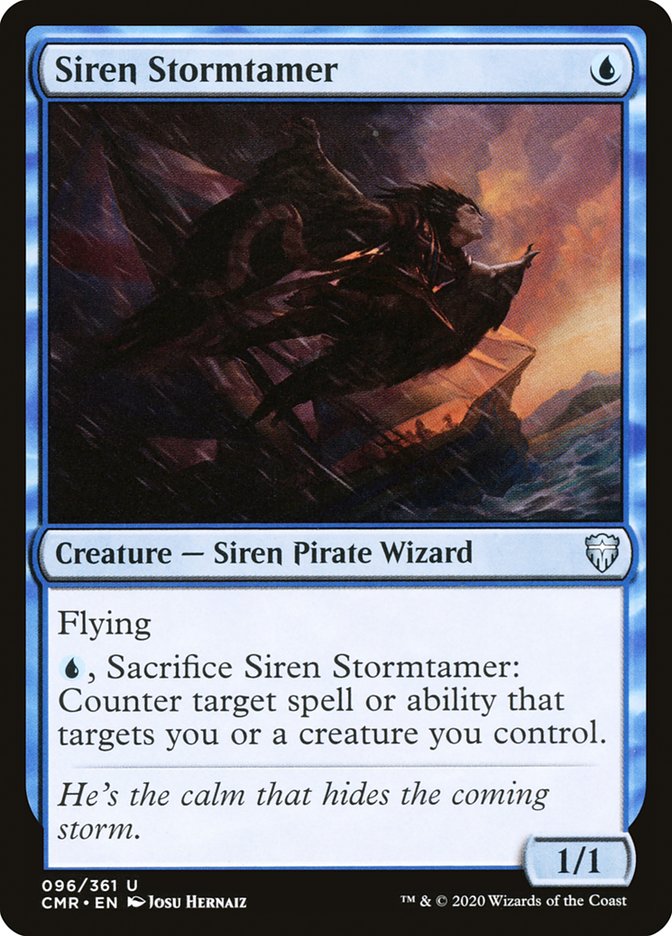 Siren Stormtamer [Commander Legends] | Gear Gaming Bentonville