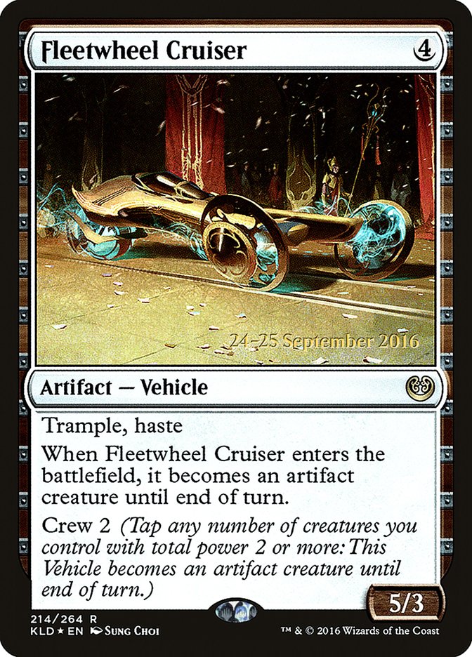 Fleetwheel Cruiser [Kaladesh Prerelease Promos] | Gear Gaming Bentonville