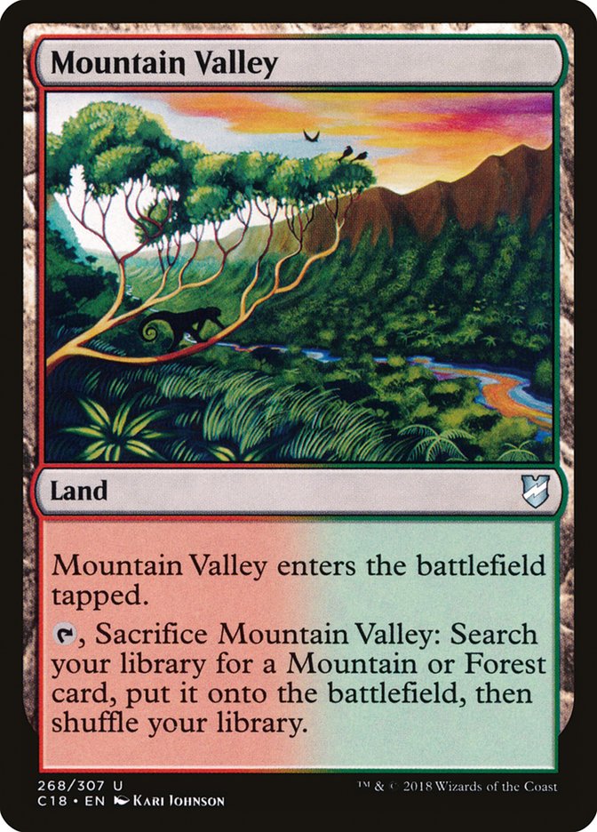 Mountain Valley [Commander 2018] | Gear Gaming Bentonville
