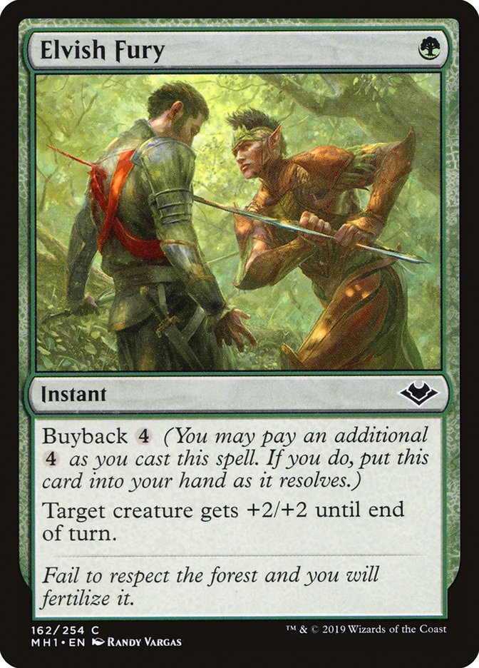 Elvish Fury [Modern Horizons] | Gear Gaming Bentonville