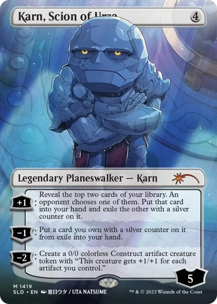 Karn, Scion of Urza (Rainbow Foil) [Secret Lair Drop Series] | Gear Gaming Bentonville