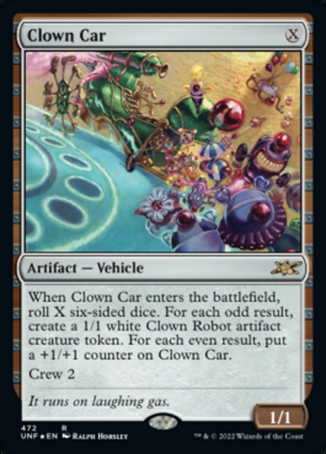 Clown Car (Galaxy Foil) [Unfinity] | Gear Gaming Bentonville