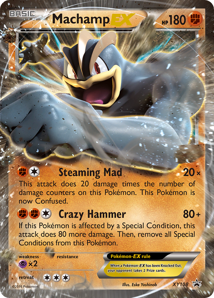 Machamp EX (XY108) [XY: Black Star Promos] | Gear Gaming Bentonville