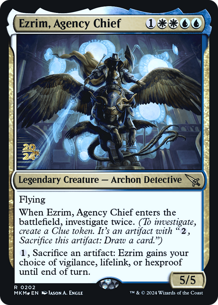 Ezrim, Agency Chief [Murders at Karlov Manor Prerelease Promos] | Gear Gaming Bentonville