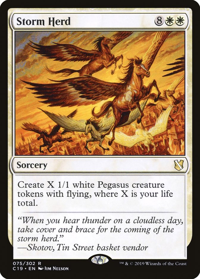 Storm Herd [Commander 2019] | Gear Gaming Bentonville