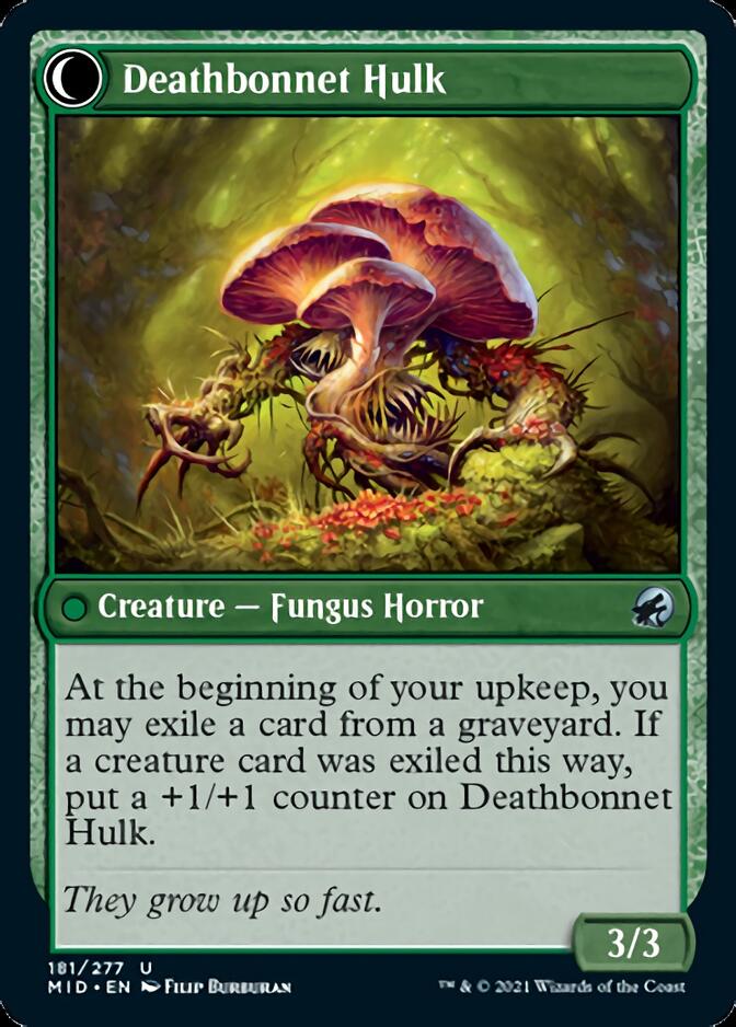 Deathbonnet Sprout // Deathbonnet Hulk [Innistrad: Midnight Hunt] | Gear Gaming Bentonville