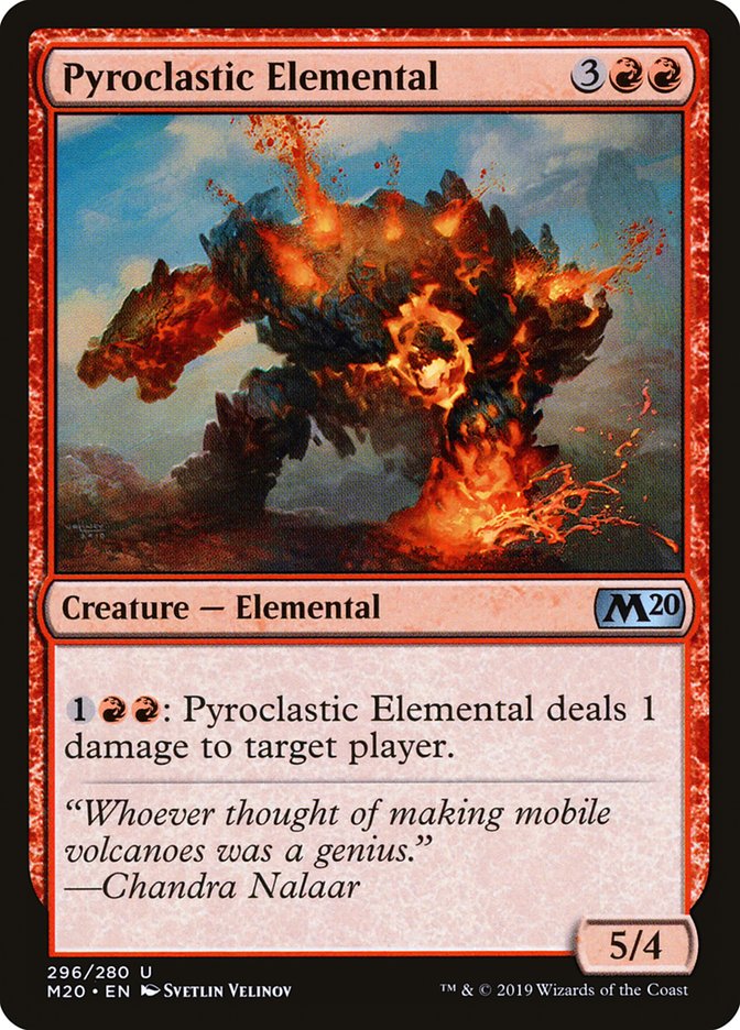 Pyroclastic Elemental [Core Set 2020] | Gear Gaming Bentonville