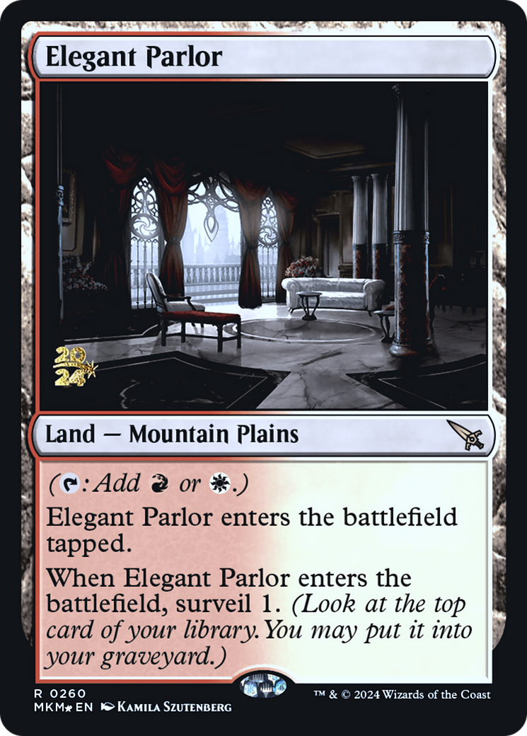 Elegant Parlor [Murders at Karlov Manor Prerelease Promos] | Gear Gaming Bentonville