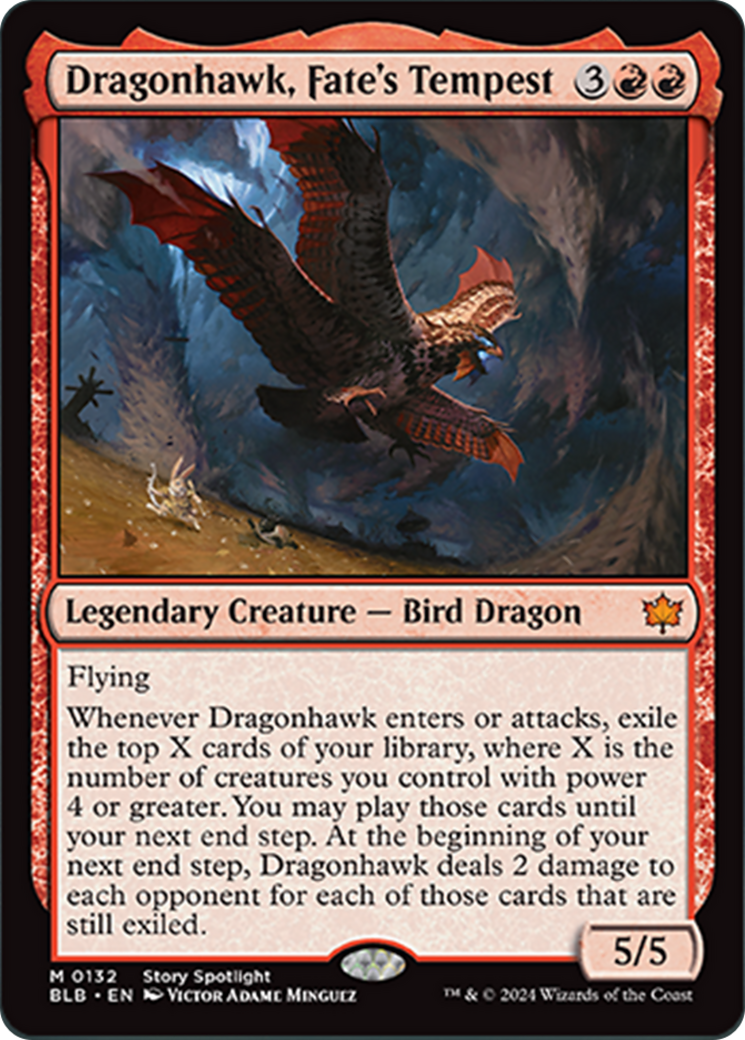 Dragonhawk, Fate's Tempest [Bloomburrow] | Gear Gaming Bentonville