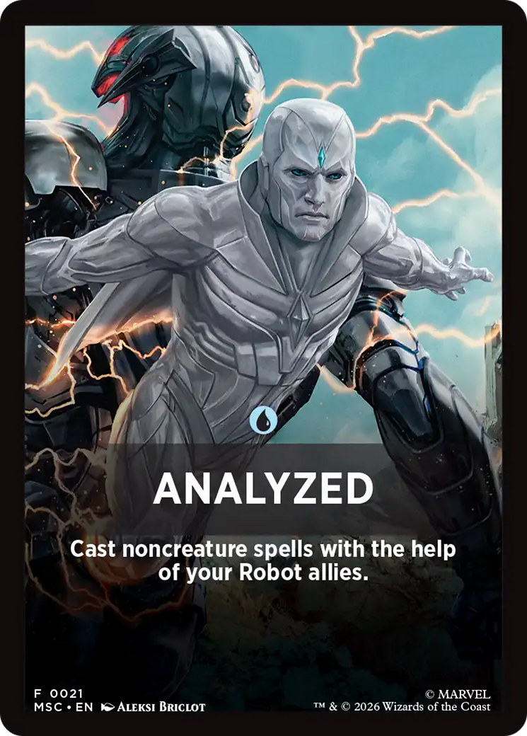 Analyzed Theme Card [Marvel Super Heroes Commander] | Gear Gaming Bentonville