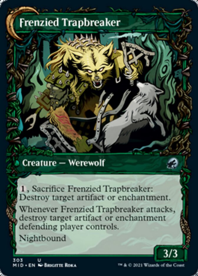 Outland Liberator // Frenzied Trapbreaker (Showcase Equinox) [Innistrad: Midnight Hunt] | Gear Gaming Bentonville